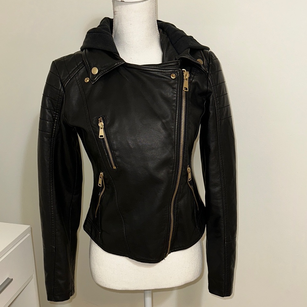 We The Free Vegan Leather Jacket